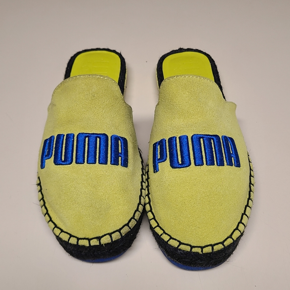 Fenty Rhianna Puma espadrille slide sandals size 8 1/2